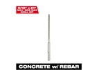 Milwaukee 9/16 In. 21 4-CUTTER Sds-max Carbide Drill Bit # 48-20-8412 New. Price: $44.90.