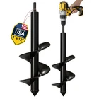 K-brands Auger Drill Bit For Planting 4 X 12 Inch Garden New. Price: $33.68.