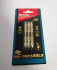 Makita #1 Phillips Double Ended Power Drill Bit (3 Pack) 1/2" B-34970 New. Price: $5.99.