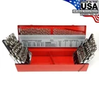 Norseman 115PC Cryo Drill Bit Set Cn-tech Number Letter 1/16" To 1/2" Usa CT-115 New. Price: $469.99.