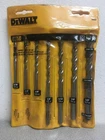 Dewalt DW5207 Rapid Load Carbide Masonry Drill Bit Set 3-FLAT Shank Pc New. Price: $23.94.