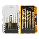 Dewalt Titanium Nitride Coated Speed Tip Drill Bit Set 21-PIECES New. Price: $61.99.