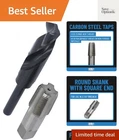 /4NPTW/DRILL 3/4" Carbon Steel Pipe Tap And 59/64" High Speed Drill... New. Price: $35.99.