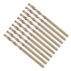 Cocud Drill Bit, 2.5MM Cutting Diameter, 4341 Hss Jobber Bits Gold And Black ... New. Price: $7.92.