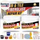 Bath Tub Repair Kit, Fiberglass Tile And Shower Porcelain New. Price: $19.14.