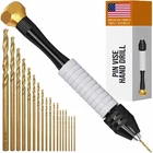 CRAFT911 Pin Vise Hand Drill Manual - Jewelry W/micro 18 Db, Golden New. Price: $22.69.