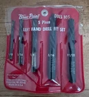 Blue Point (snap-on) 5PC Left Hand Drill Bit Set Dbls 105 Original Red Pouch Used. Price: $65.00.