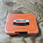 Deckrkat 5-PIECE Npt Pipe Tap Set With Durable Plastic Case New. Price: $18.70.