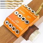 Blekoo Orange Angled Drill Guide Jig With 4 Bits For Wood Posts & New. Price: $32.59.