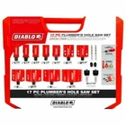 Diablo Tools DHS17SPL Pc Plumber's Bi?metal Hole Saw Set Unspecified. Price: $146.06.