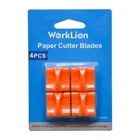 Worklion Paper Trimmer Replacement Blades With Automatic Security Safeguard D... New. Price: $15.84.