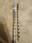 2X Ideal 1" 18" Resi-master Ship Auger Bit Single Flute Used. Price: $35.99.