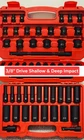 Tekton 3/8" Drive Shallow & Deep 6-PT Impact Socket Accessory Set SID91401 Used. Price: $130.00.