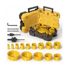 Kata Bi-metal Hole Saw Kit, 19 Pieces M42 Steel Set Wi... Usa Fast Ship New. Price: $128.79.