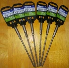 Set Of New Tapcon 3/16" X 7" Sds-plus Drill Bit P/n 11491 Lot. Price: $44.99.