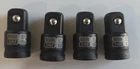 Mto 4-PIECE 1/4" Female 3/8" Impact Socket Adapter Set, Brand New. Price: $8.75.