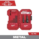 Milwaukee Black Oxide Step Drill Bit Set (10-PIECE) New. Price: $54.99.