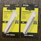 (2) Ryobi Rotary Tool 1/16 & 1/8 Removal Burr (for Grout) A90GT01 A90GT02 New. Price: $11.95.