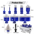 SHDIATOOL5/8 Diamond Drilling Bit Cut Porcelain Granite Marble Hole Saw 10PCS New. Price: $125.00.