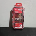 Milwaukee Red Helix Titanium 15 Piece Drill Bit Set New. Price: $27.00.