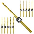 Am Twist Mini Micro Drill Bits Set, 0.5MM-2.3MM, Size Marked,titanium Coated ... New. Price: $27.53.