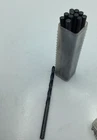 Qty 12 Cle-line C22701 Jobber Length Drill Bit: 3/16" 2-5/16" Flute 3-1/2" Open. Price: $49.46.