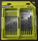 Ryobi Pc Round Shank Black Oxide Drill Bit Set - A972501 New. Price: $24.99.