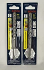 Bosch Impact Tough 6" High-speed Steel Masonry Drill Bit 3/8" 2 Pack New. Price: $19.99.