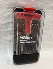 50 Piece Drill Bit & Drive Set W/t Handle Hyper Tough Open. Price: $13.39.