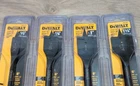 Lot Of Dewalt DW1582 1" X 6" 1-1/4 7/8 1/2 Wood Boring Spade Bits New. Price: $21.99.