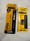 Dewalt DW1309 (9/64 Drill Bit) & DWA1PH2-2L (phillips Bits) Titanium Nip New. Price: $9.99.