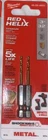 Milwaukee Shockwave 3/32 In. Titanium Impact Drill Bits, One 2-PACK, 48-89-4603 New. Price: $11.70.