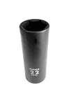Sunex 2622 22MM 1/2" Drive Point Extra Thin Wall Deep Impact Socket Metric 6PT New. Price: $18.99.