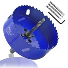 Seimneire 4 Inch Hole Saw With Heavy Duty Arbor, 1.2 All & Thin Metal New. Price: $27.99.