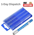 Skrfren 21 Pcs Metric Mini Micro Drill Bit Set Numbered 61 80 With Pin Vise New. Price: $13.21.