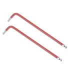 Uxcell Ball End Hex Key Wrench, Shaped Long Arm S2 Steel 6MM, Red New. Price: $19.99.