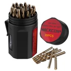 M35 Cobalt Drill Bit Set 29PCS High Speed Steel For Hardened Metal New. Price: $80.35.
