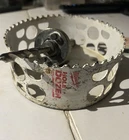 Milwaukee 4-1/2 In. Hole Dozer Bi-metal Saw W/ 3/8 Arbor & Pilot Bit Used. Price: $24.99.