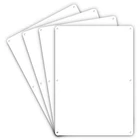 Faittoo Blank Writeon Metal Sign, 4PACK 14 X 10 Inches Rust Free Aluminum, Uv... New. Price: $37.79.