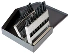 Chicago Latrobe 21PC Drill Bit Set 1/16"-3/8" Screw Machine Length 69852 Usa Blk New. Price: $93.74.