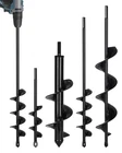 4-PACK Auger Drill Bit For Planting: Ideal Spiral Hole Planter & Post Used. Price: $49.05.