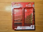 Milwaukee 48-89-4631 23-PIECE Red Helix Shockwave Titanium Drill Bits Set New. Price: $28.95.