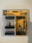 Dewalt DW2162 Screwdriving Bit Set 29PC Phillips, Standard, Square, & Star Drive New. Price: $19.99.