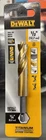 Dewalt DD5132 Impact Ready Titanium Drill Bit, 1/2" New. Price: $10.98.