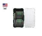 11 Piece Premium Impact Drive Bit Set With Clear View Hard Storage Case 1/4 Hex New. Price: $12.39.