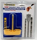 Zipbolt 40.260 Railbolt Guide Drilling Hand Rails Made Easy W/bonus Bag New. Price: $48.30.