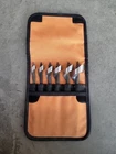 Ridgid 6-PIECE Auger Wood Drill Bit Set 3/8" 1" Hex Shank W/ Canvas Pouch Used. Price: $24.95.