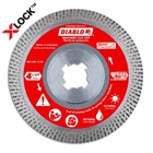 Diablo 4-1/2" X-lock Diamond Continuous Rim Masonry Cut-off Disc New. Price: $27.99.