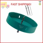 Suiwotin 160MM/6.3 Inch Hole Saw With Arbor, 6-5/16" Bi-metal Wood New. Price: $19.05.