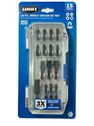 Hart 15-PIECE Impact Driver Bit Set 1/4" Hex Torsion Zone With Storage Case. Price: $10.64.